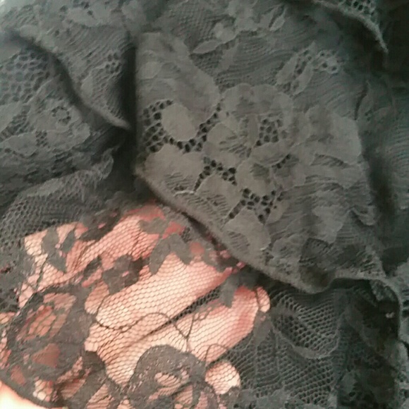 [CLOSEOUT]  💰Express lace ruffle tube dress EUC - Picture 4 of 5